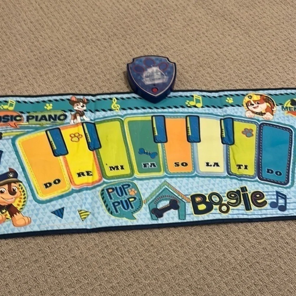 Paw Patrol Colorful Musical Piano Play Mat